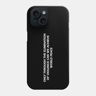 Miami Connection Message Phone Case