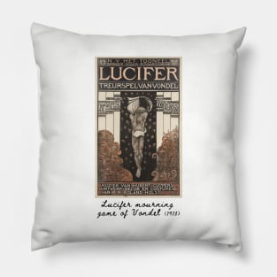 Lucifer mourning, game of Vondel Pillow