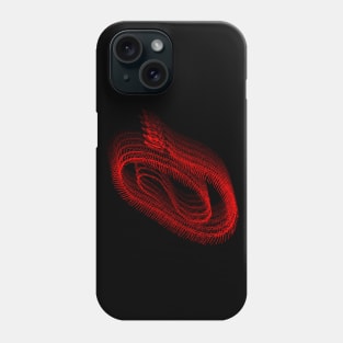 Snake skeleton / RED / Phone Case