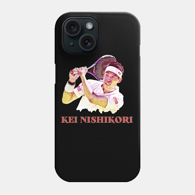 kei nishikori Phone Case by BorodinaAlen