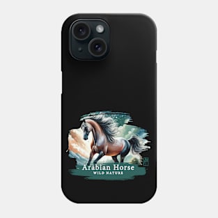 Arabian Horse - WILD NATURE - HORSE -7 Phone Case