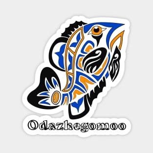 Rock Bass (Odazhegomoo) Magnet