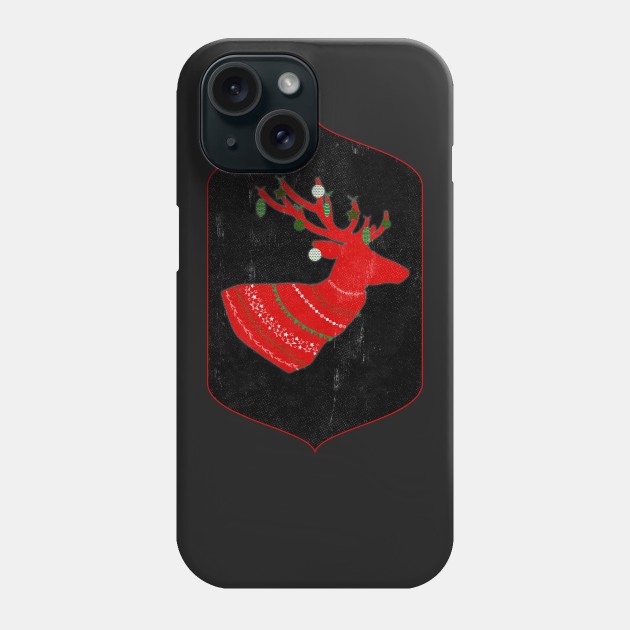 Red Stag Phone Case by Sybille