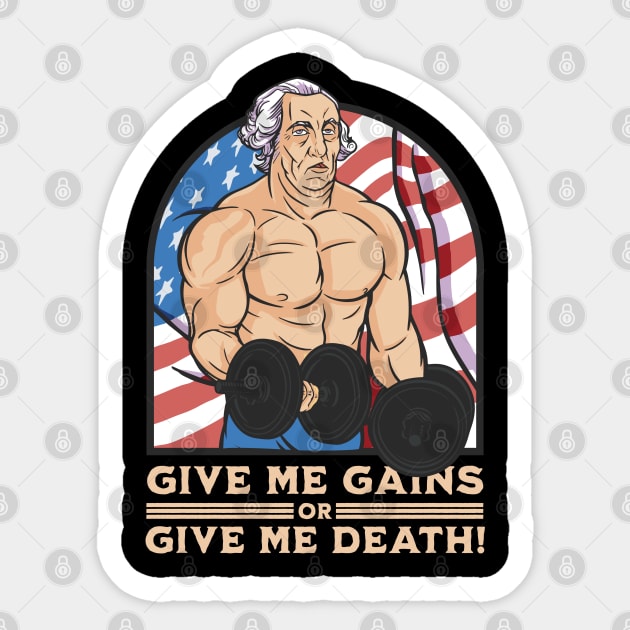Give me gains or give me death - Funny Bodybuilder - Bodybuilding