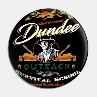 Crocodile Dundee Outback Survival School Pin