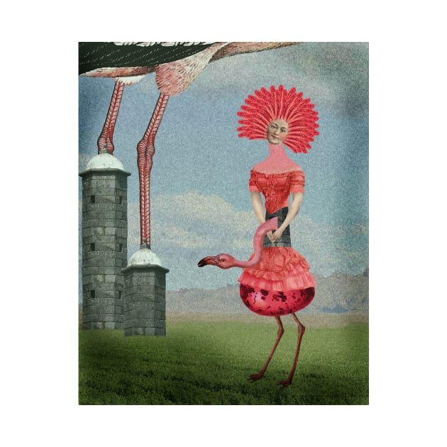 Ballerina Flamingo by Loveday101