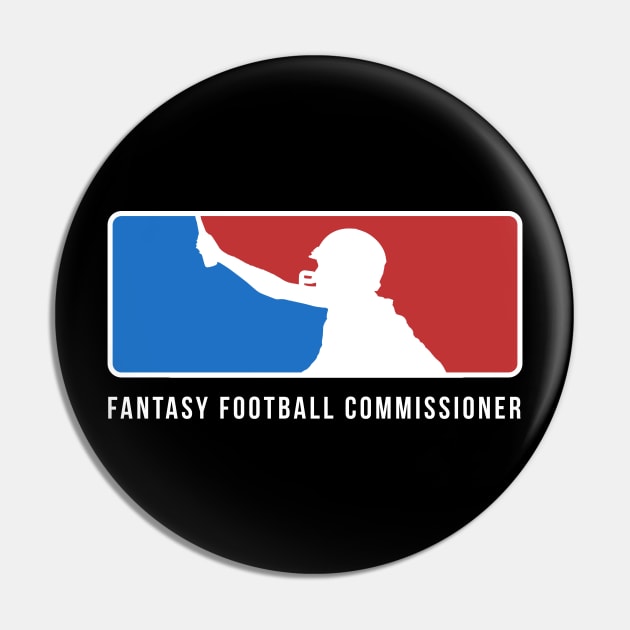 Fantasy Football Beer Logo Tee Pin by NerdGamePlus