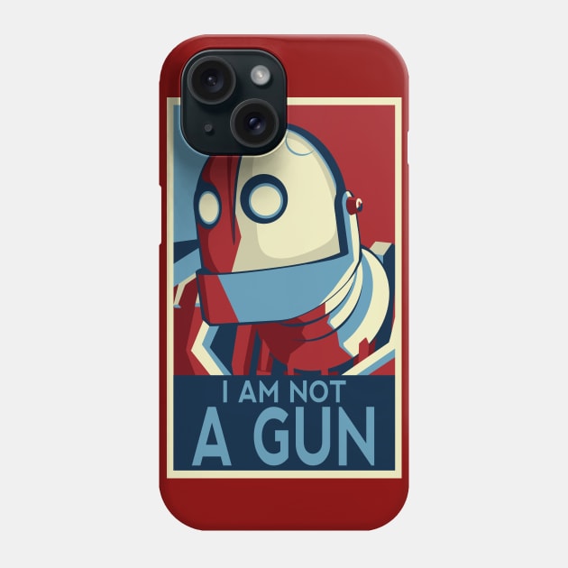 I am not a gun Phone Case by BuckRogers