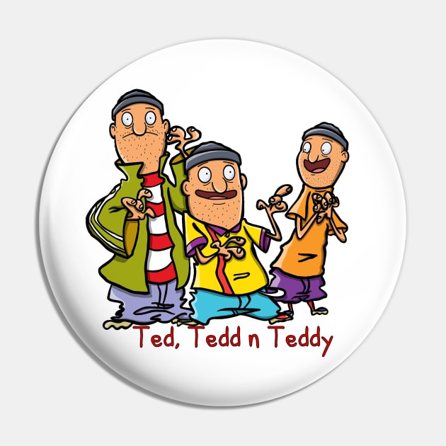 Ed, Edd n Eddy Pin by PinkAlienCreations