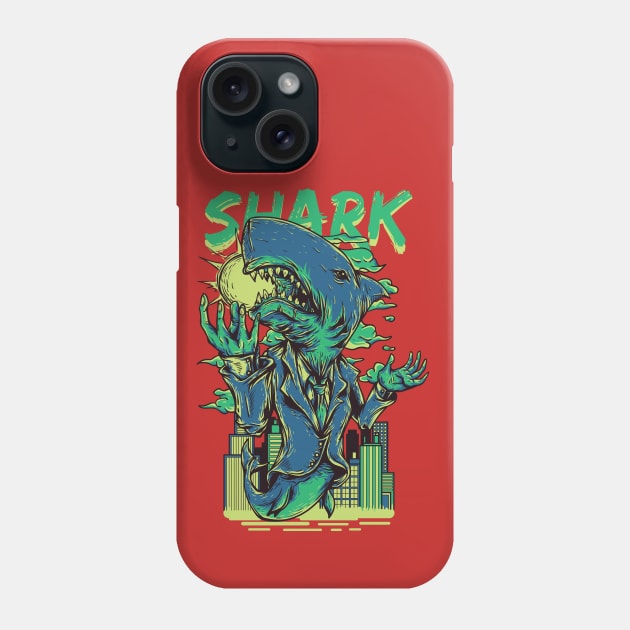 Shark Attack Formal Phone Case by Mako Design 