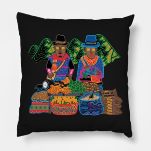 SILVIA MARKET GUAMBIANO SOUTH AMERICA COLOMBIA - full colour Pillow