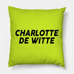 Charlotte De Witte Pillow