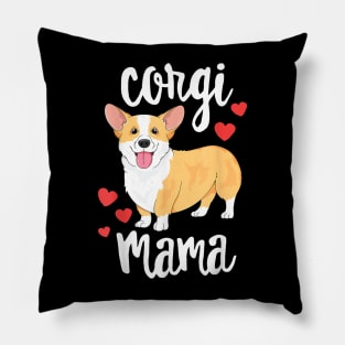 Corgi T-Shirt Women Girls Puppy Mom Dog Mama Lover Pillow
