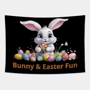 bunny and easter fun Tapestry