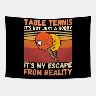 Table Tennis Ping Pong Player Lover Tapestry