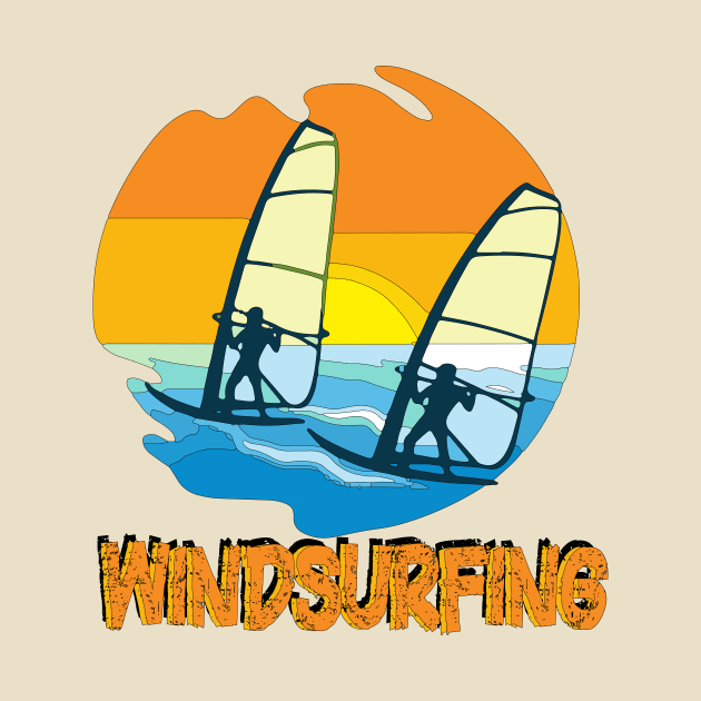 Windsurfing by Dress Wild