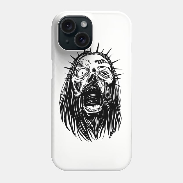 zombie jesus. Jesus Zombie. zombie christ day Phone Case by OccultOmaStore