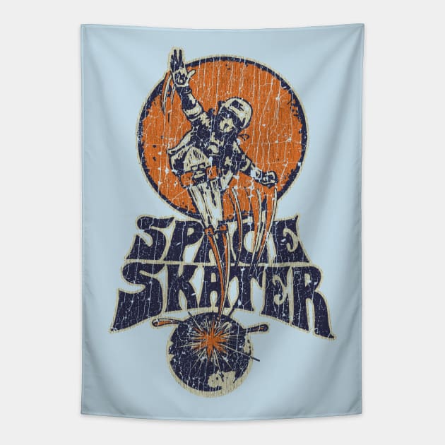 Space Skater 1970 Tapestry by JCD666
