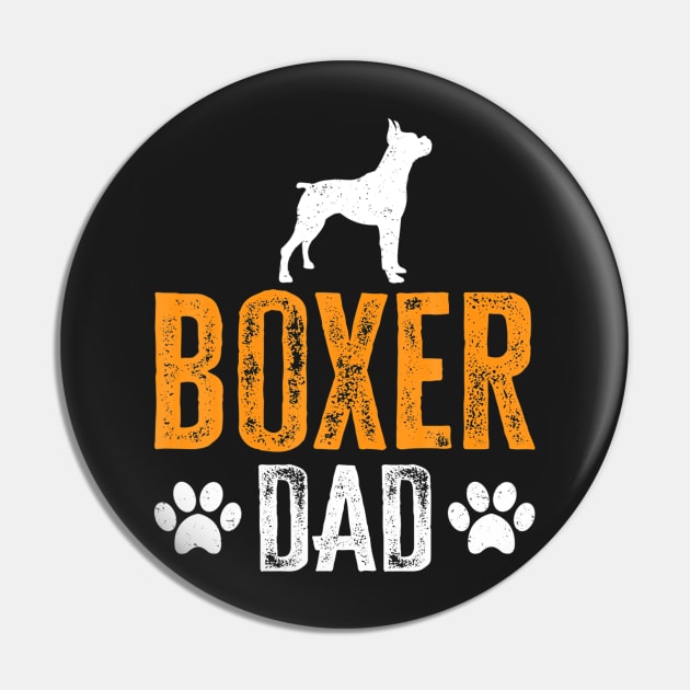 Boxer Dad Gift Dog Daddy Boxer Father Day Pin by ANGELA2-BRYANT