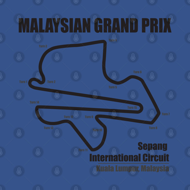 Discover Malaysian Grand Prix LS - Malaysia - T-Shirt