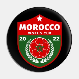 Morocco World Cup Pin