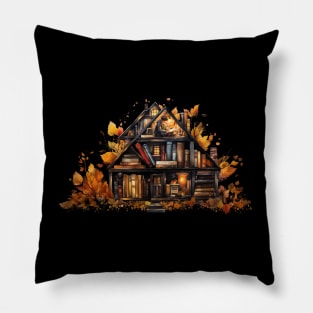 House of Books Pillow