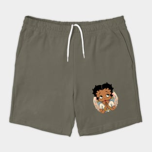 Black Betty Boop Praying Shorts