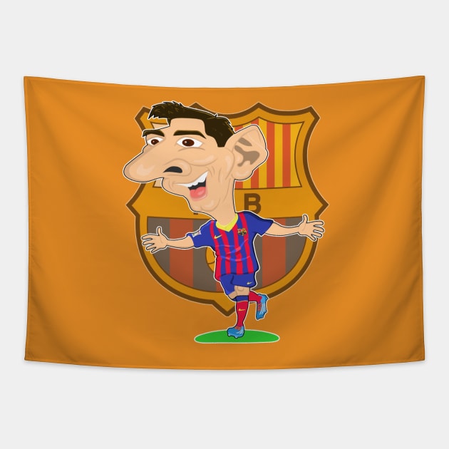 MESSI Tapestry by markucho88