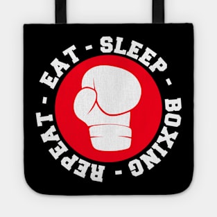 Eat Sleep Boxing Repeat Tote