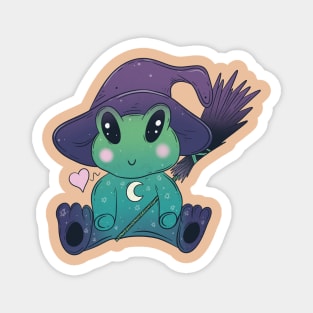 Witchy frog Magnet