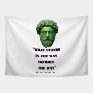 The Obstacle is the Way, Marcus Aurelius. Tapestry