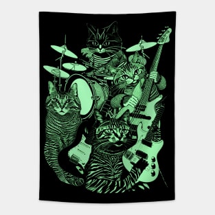 Band of Cats Tapestry