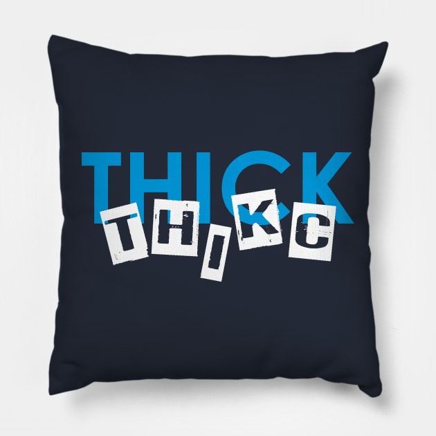 thick Pillow by CreativeIkbar Prints