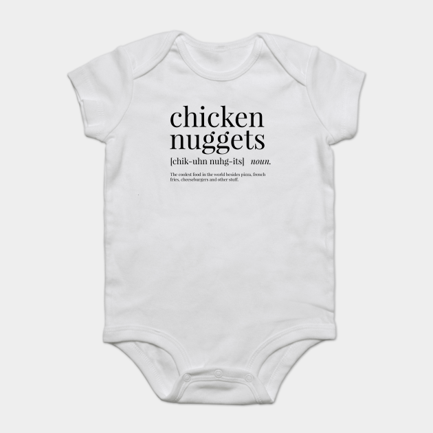 chicken nugget onesie