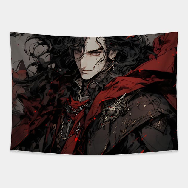 Hunters of the Dark: Explore the Supernatural World with Vampire Hunter D. Illustrations: Bloodlust Tapestry by insaneLEDP