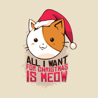 Meow Christmas T-Shirt