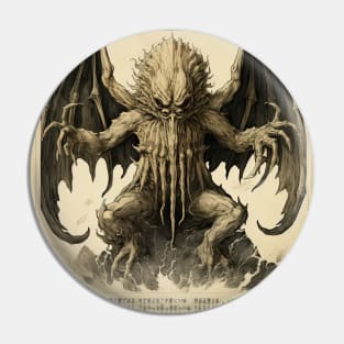 Vintage Japanese Spawn of cthulhu II Pin