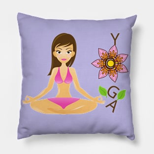 Flower YOGA Pillow