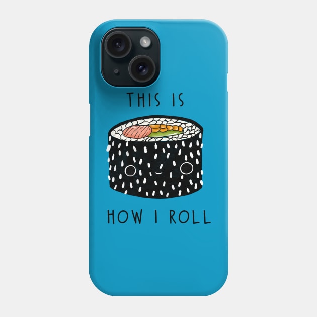 Sushi Roll Phone Case by chiarodiluna