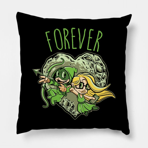 Forever Pillow by Blueswade