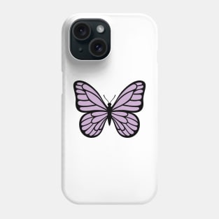 purple Butterfly Phone Case
