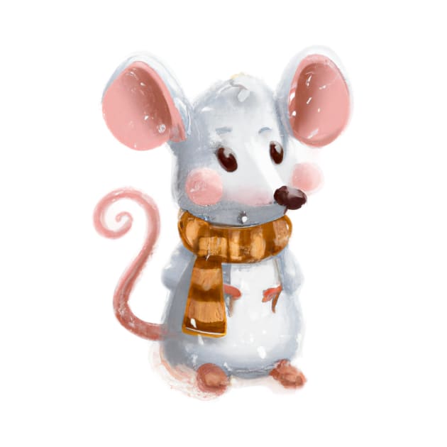 Cute Mouse Drawing by Play Zoo