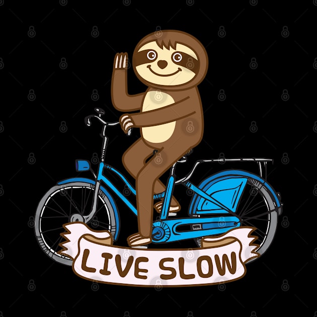 Sloth bicycle by Plushism