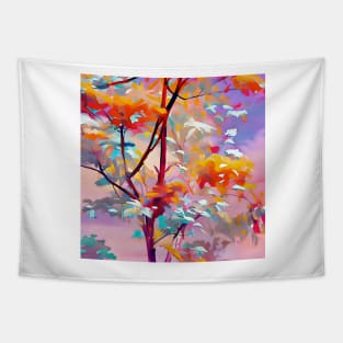 Leafy Treetops Tapestry