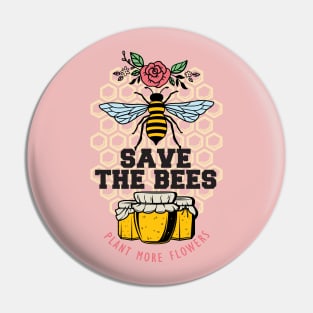 Save The Bees Pin