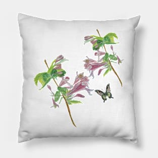 Flowers: pink summer Pillow