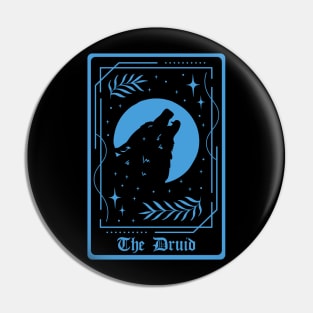 D&D Druid Class Tarot Card Pin