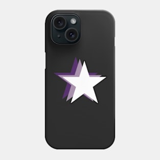 purple star Phone Case