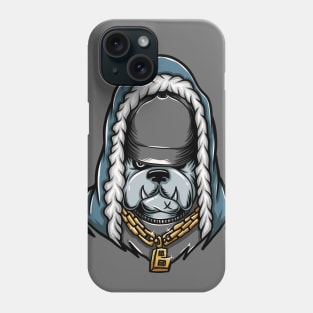 Hip Hop Bulldog Cartoon Phone Case