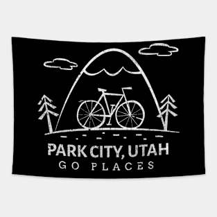 Park City, Utah Biking Tapestry